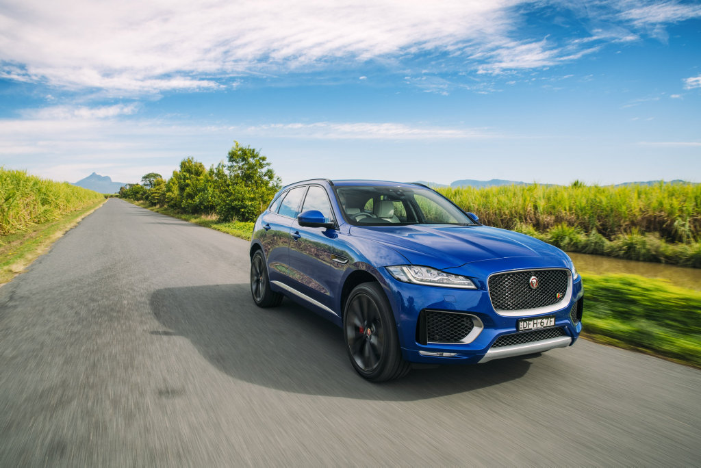 STRIKING STYLE: Jag's plush addition to the family is one of the best premium SUVs around.
STRIKING STYLE: Jag's plush addition to the family is one of the best premium SUVs around.